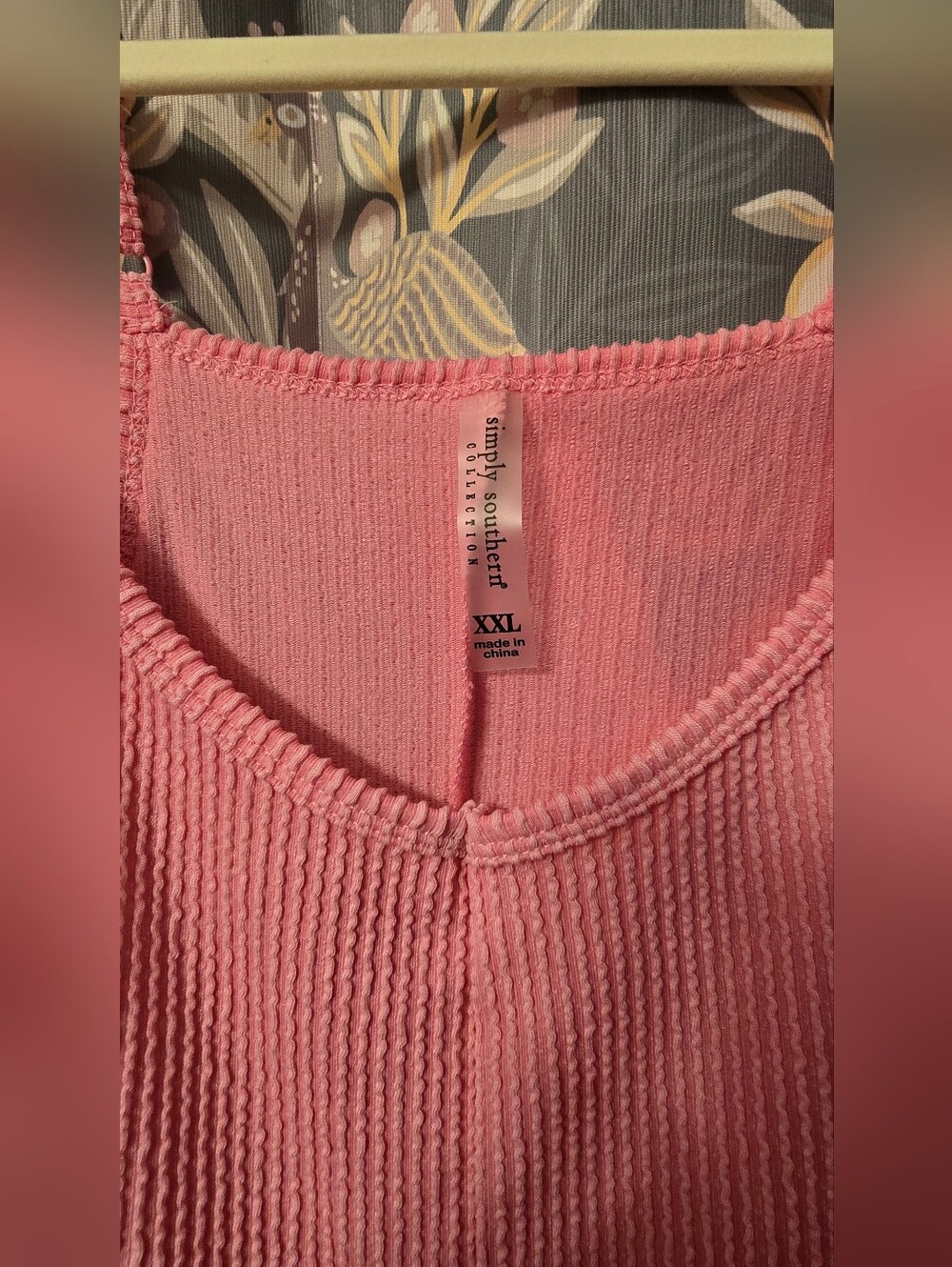 Simply Southern Pink Casual Romper - Picture 3 of 3
